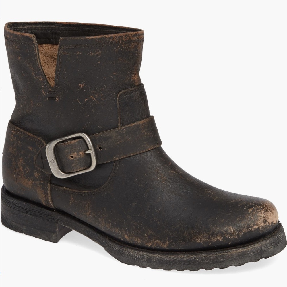 FRYE Veronica - Short Moto Bootie - Size 7.5